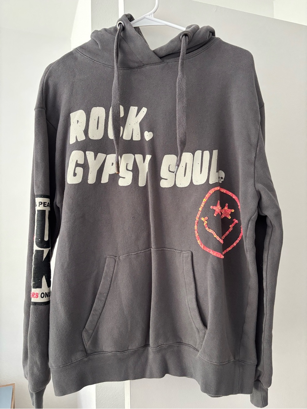 Ibiza Oversized Hoodie - Rock Gypsy Soul - Small